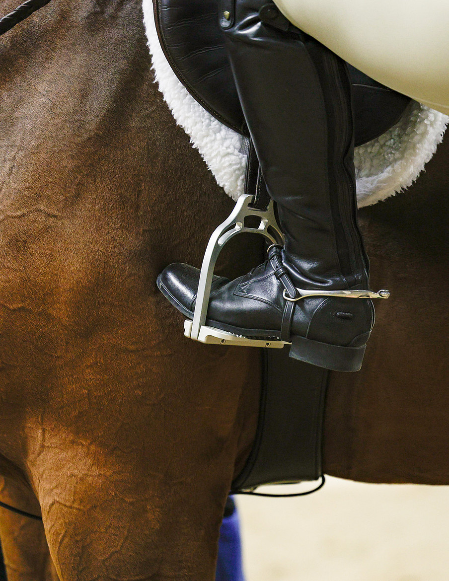 Hunter/jumper competitor photographed at Anderson Ranch Autumn Series
